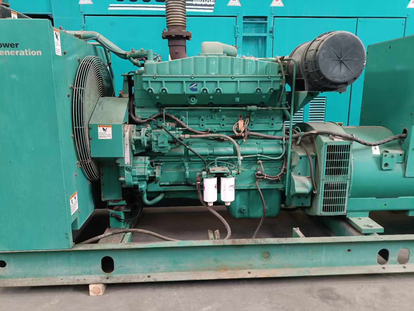 乌拉特后过载会对 600kW 柴油发电机组造成哪些损害?
